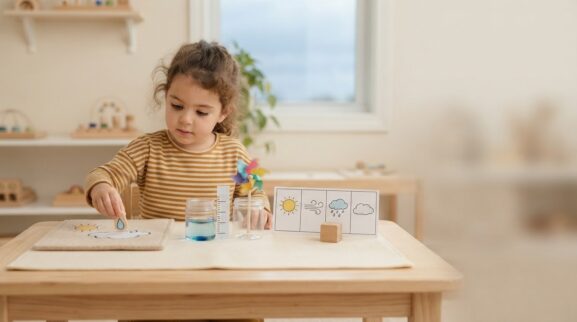 Little Explorer Guide: Weather for 4 Years parent learning guide for a 4-year-old