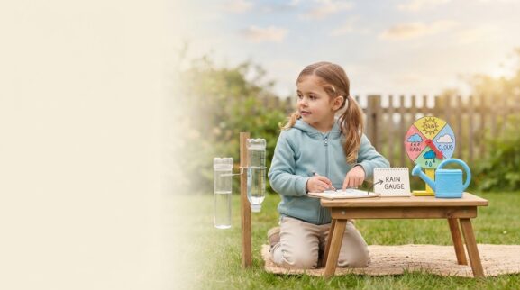 Little Explorer Guide: Weather for 5 Years parent learning guide for a 5-year-old
