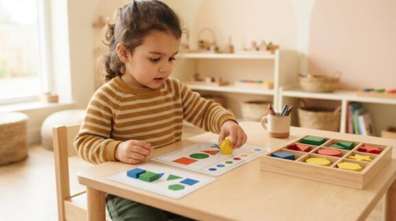 Logic & Reasoning Activity Cards for 4 Years printable learning activity for a 4-year-old