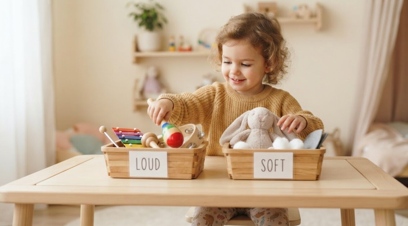 Loud / Soft for 2-Year-Old Toddlers