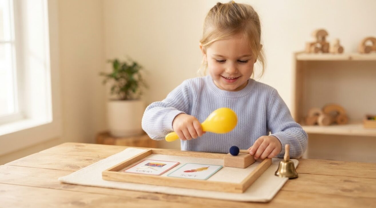 Loud / Soft Activity Cards for 4-Year-Old Kids