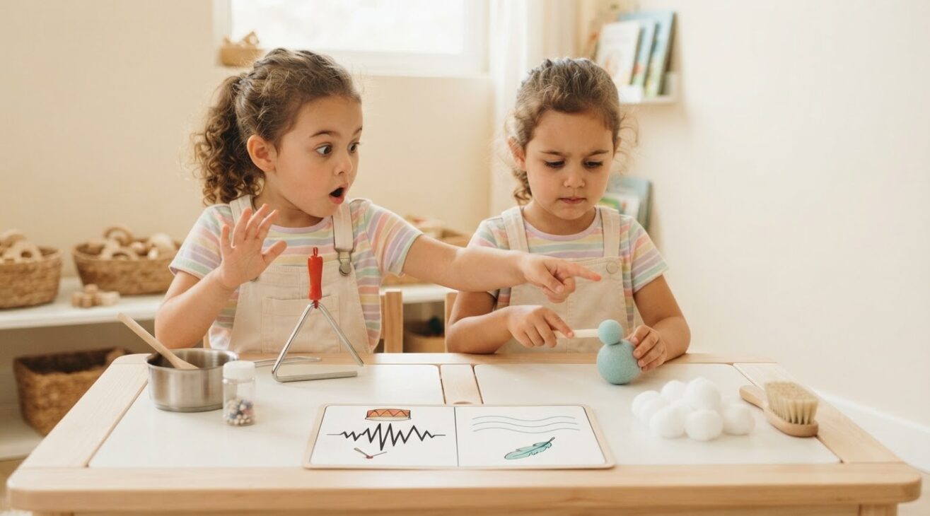 Loud / Soft Activity Cards for 5-Year-Old Kids