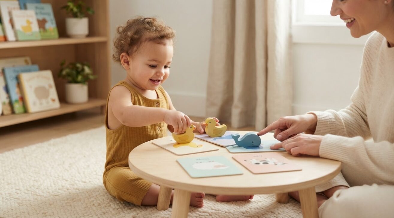 Matching Activity Cards for 1-Year-Old Toddlers
