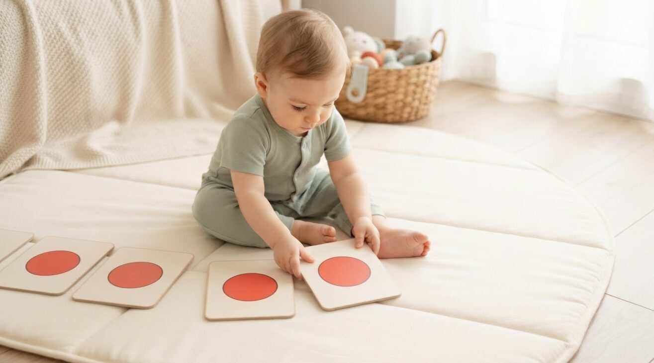 Matching Activity Cards for Babies 10–11 Months