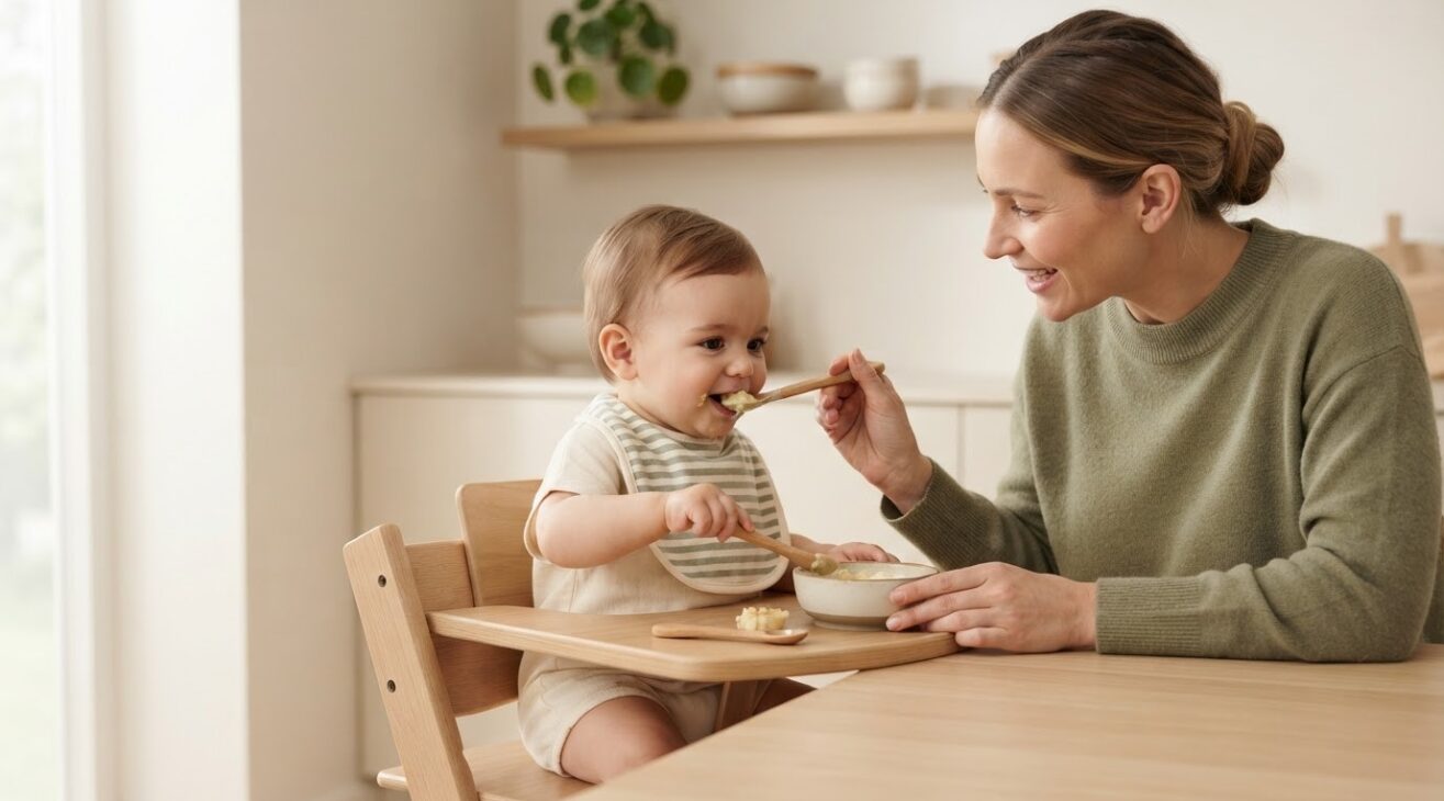 Mealtime Language & Participation for Babies 10–11 Months