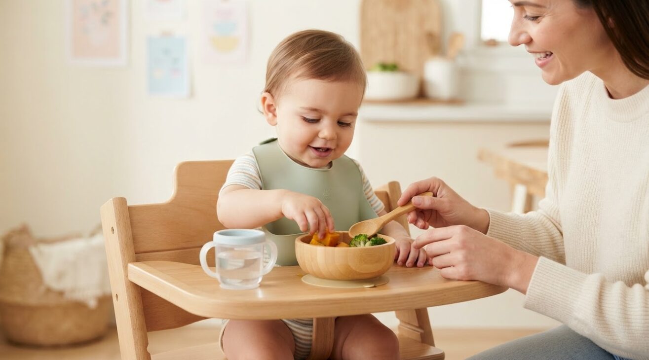 Mealtime Language & Participation Activity Cards for 1-Year-Old Toddlers