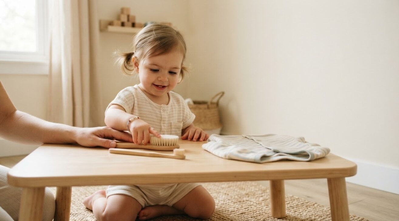 Morning Routine Activity Cards for 1-Year-Old Toddlers
