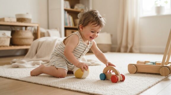 Move & Learn: Action Movements for 1 Year parent learning guide for a 1-year-old