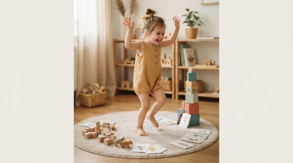 Move & Learn: Action Movements for 3 Years parent learning guide for a 3-year-old