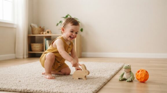 Move & Learn: Animal Movements for 1 Year parent learning guide for a 1-year-old