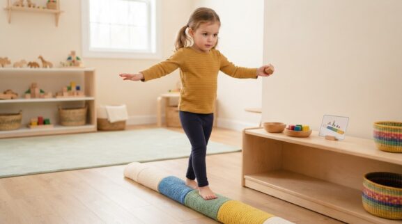 Move & Learn: Balance & Coordination for 4 Years parent learning guide for a 4-year-old
