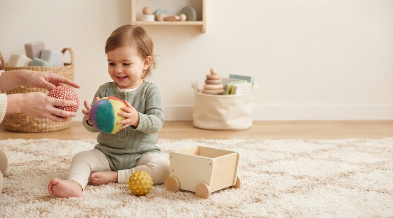 Move & Learn: Ball Play for 1-Year-Old Toddlers