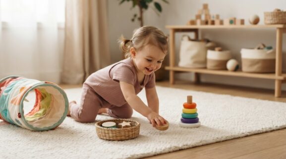 Move & Learn: Crawling & Exploration for 1 Year parent learning guide for a 1-year-old