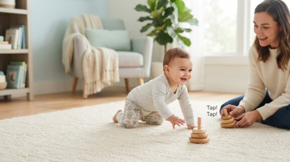 Move & Learn: Crawling & Exploration for 7–9 Months parent learning guide for a 7–9 month old baby