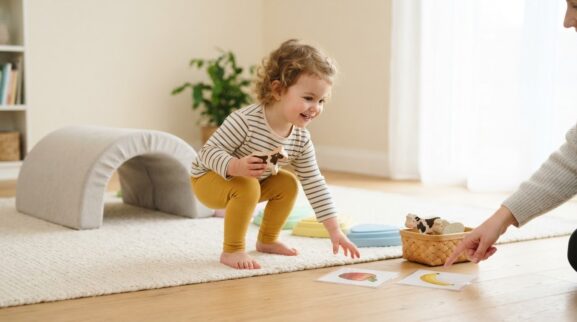Move & Learn: Obstacle Courses for 2 Years parent learning guide for a 2-year-old
