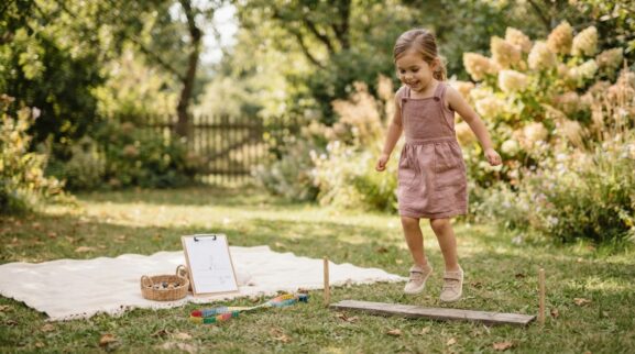 Move & Learn: Outdoor Movement for 4 Years parent learning guide for a 4-year-old