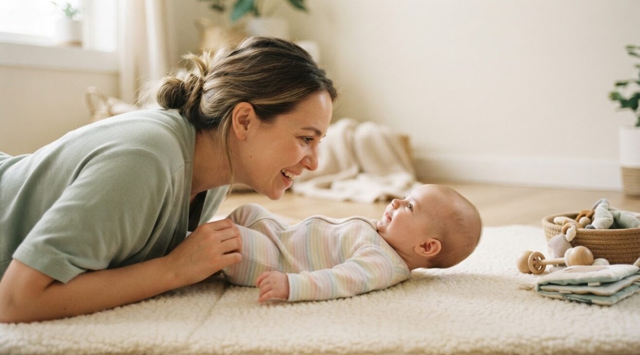 Move & Learn: Supervised Floor-Time Interaction for Babies 0–3 Months
