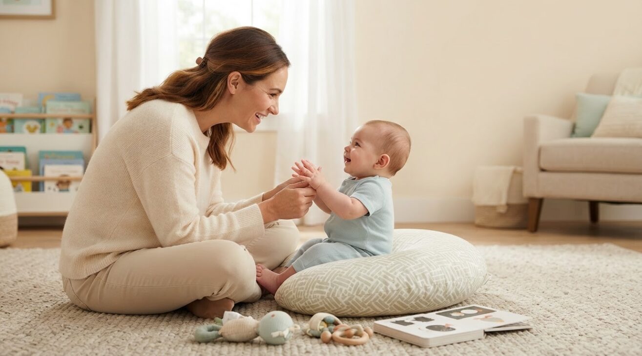 Music & Movement Activity: Action Songs for Babies 4–6 Months