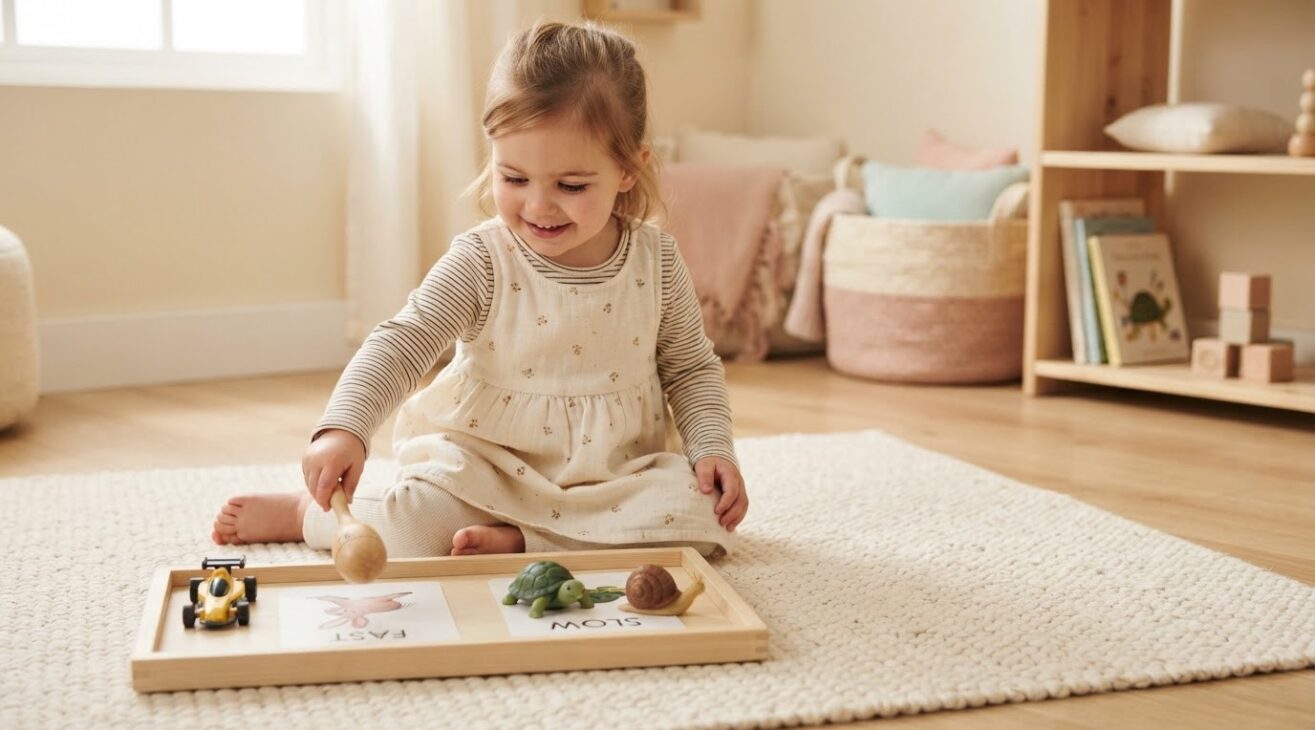 Music & Movement Activity: Fast / Slow for 2-Year-Old Toddlers
