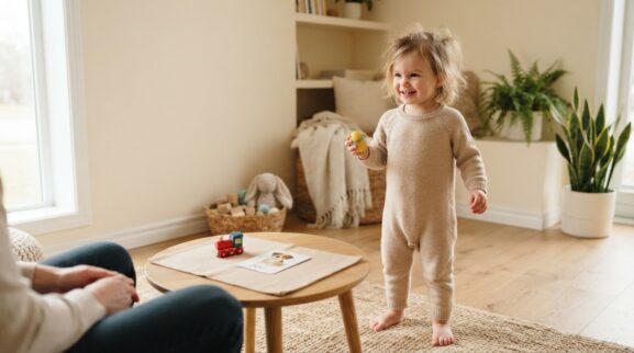 Music & Movement Activity: Freeze & Listening Games for 2 Years learning activity for a 2-year-old