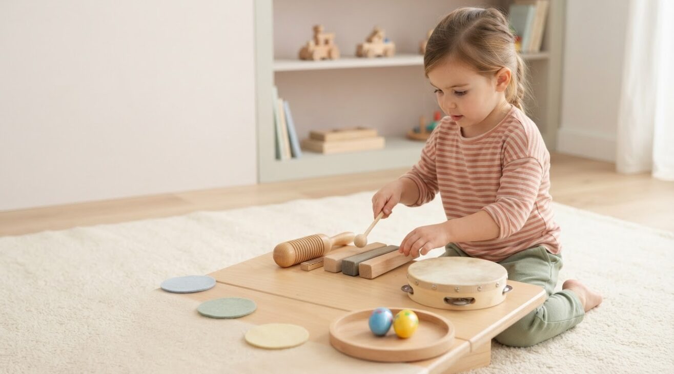 Music & Movement Activity: Instrument Exploration for 4-Year-Old Kids
