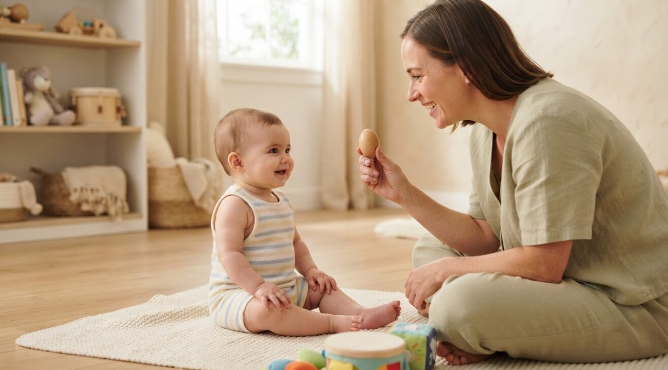 Music & Movement Activity: Listening & Sound Awareness for Babies 10–11 Months