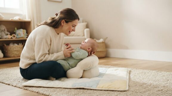 Music & Movement Activity: Repeated Songs & Rhymes for 0–3 Months learning activity for a 0–3 month old baby