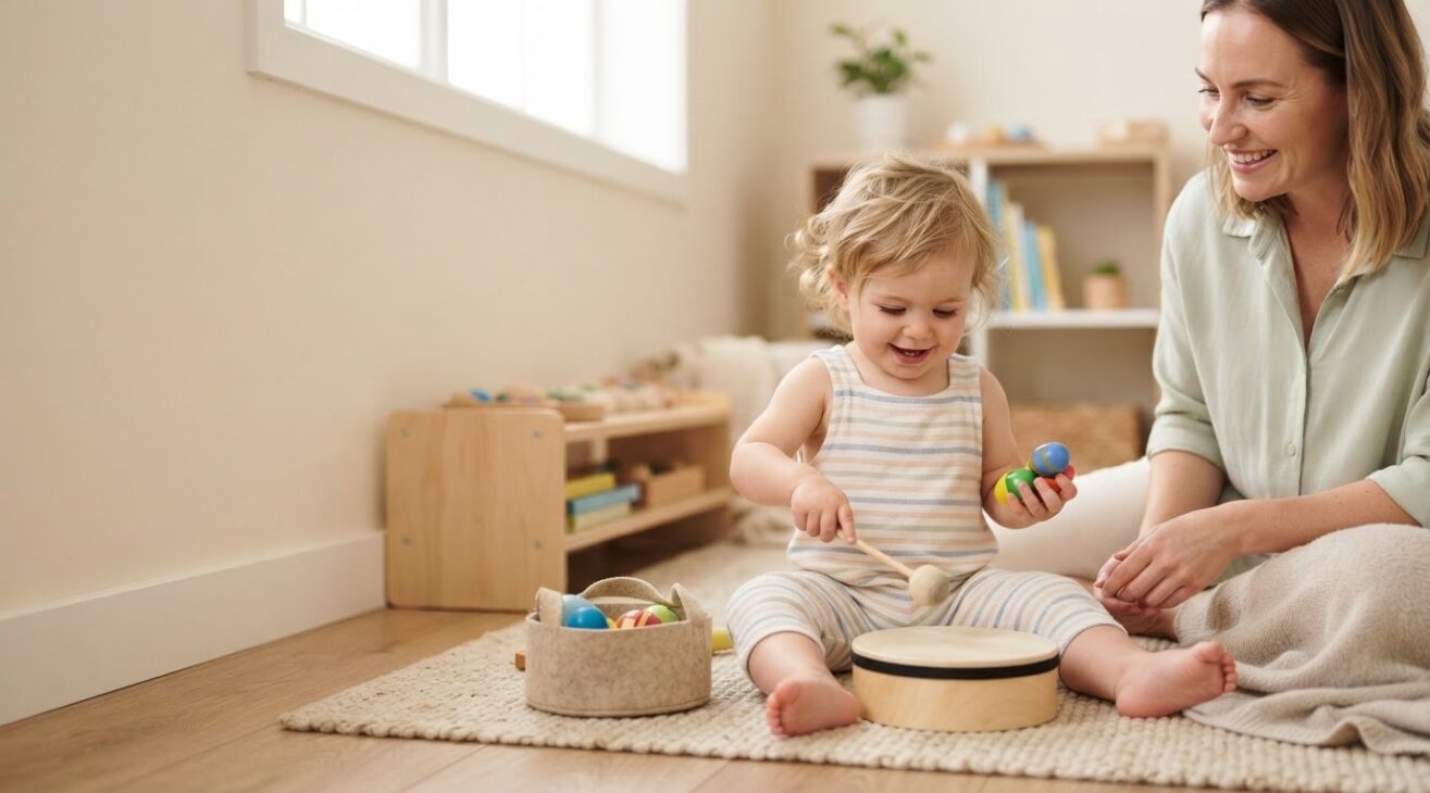 Music & Movement Activity: Rhythm & Beat for 1-Year-Old Toddlers