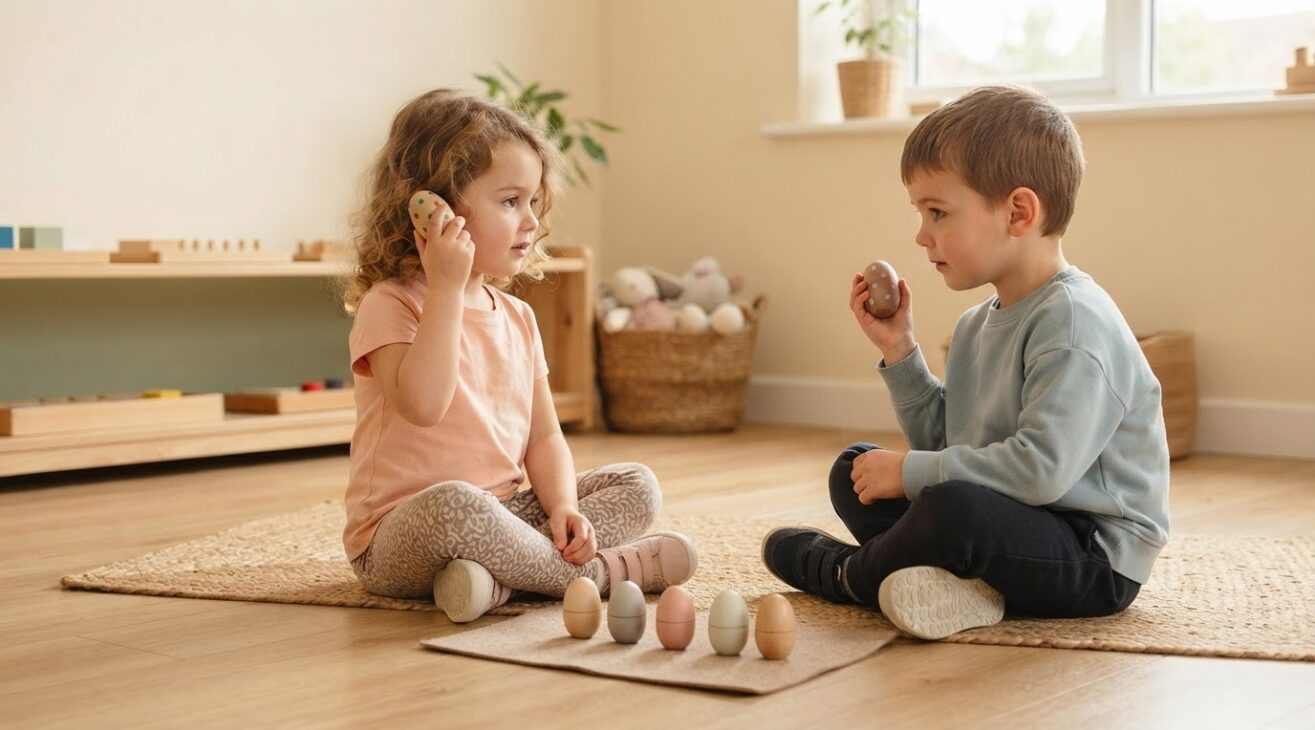 Music & Movement Activity: Sound Matching for 4-Year-Old Kids