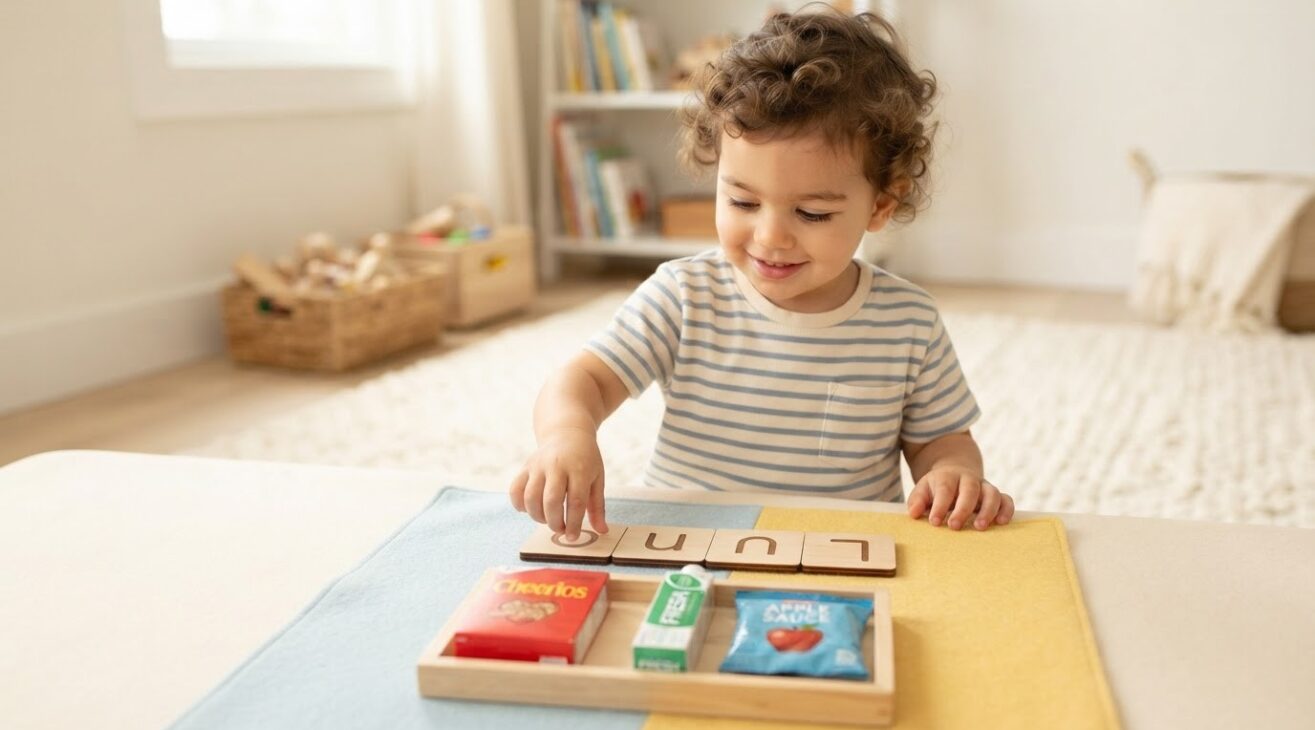 Name & Environmental Print for 3-Year-Old Toddlers