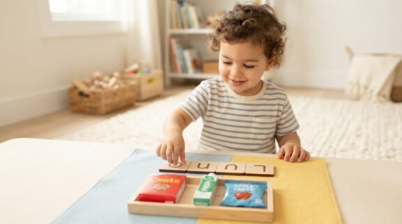 Name & Environmental Print learning activities for a 3-year-old