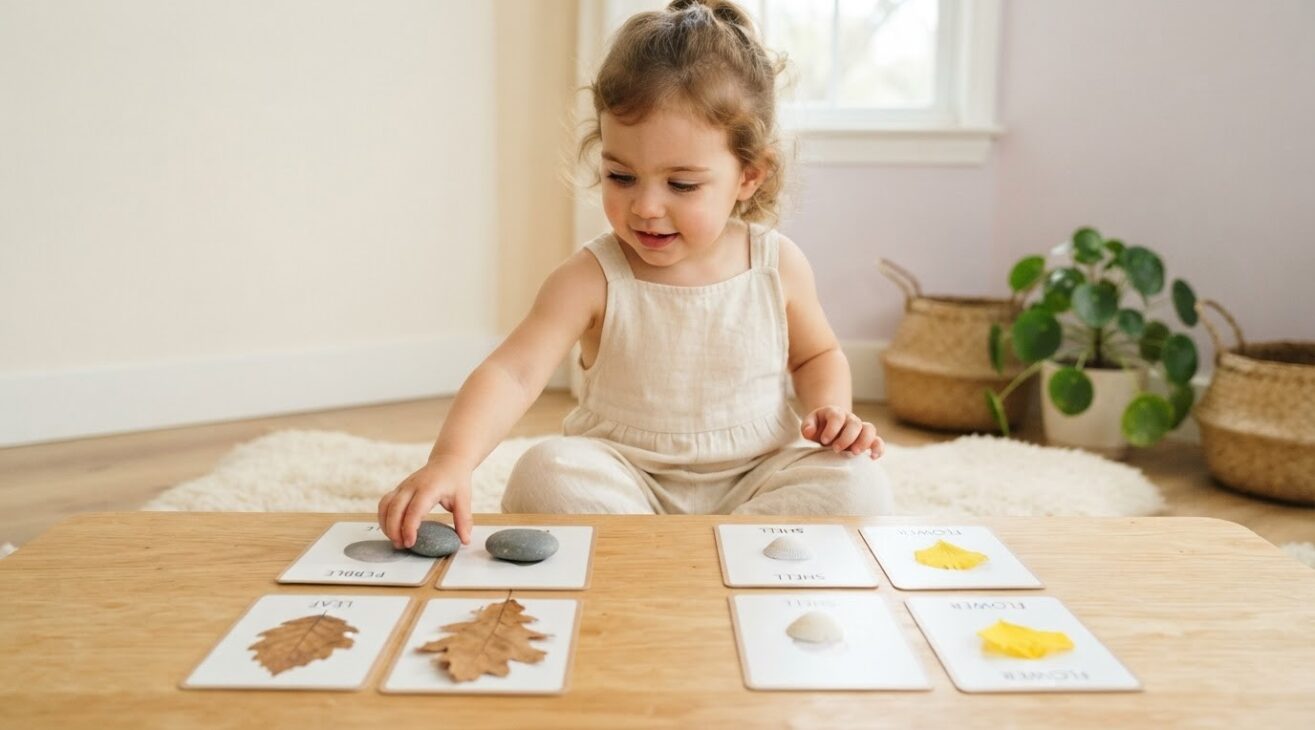 Nature Observation Activity Cards for 2-Year-Old Toddlers