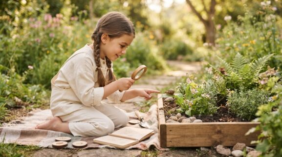 Nature Observation Activity Cards for 5 Years printable learning activity for a 5-year-old
