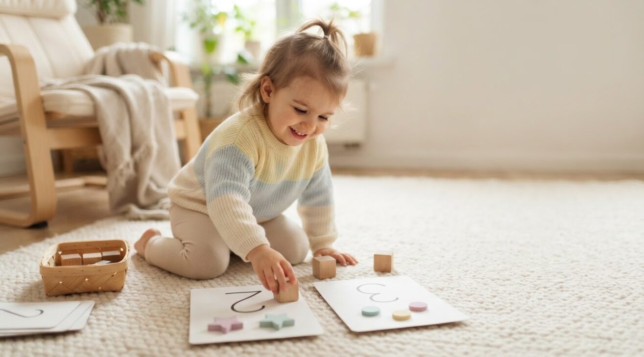 Number Recognition Activity Cards for 2-Year-Old Toddlers