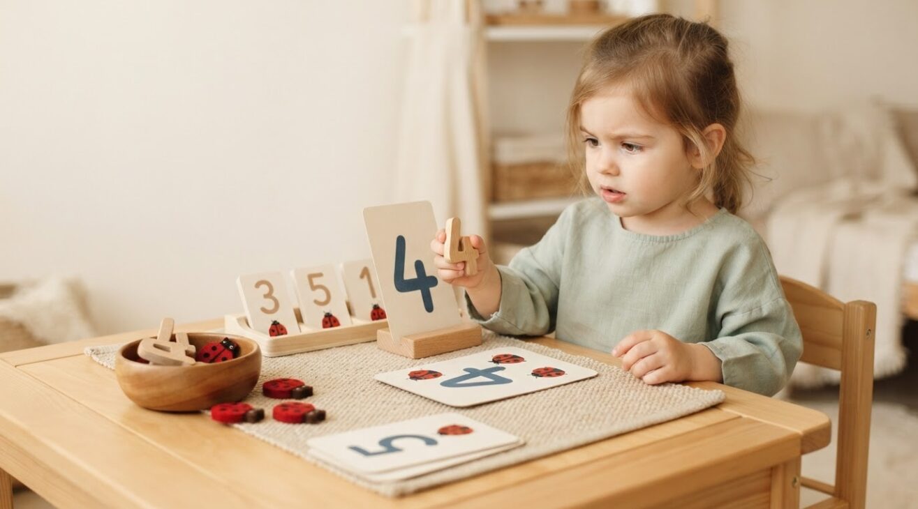 Number Recognition Activity Cards for 3-Year-Old Toddlers