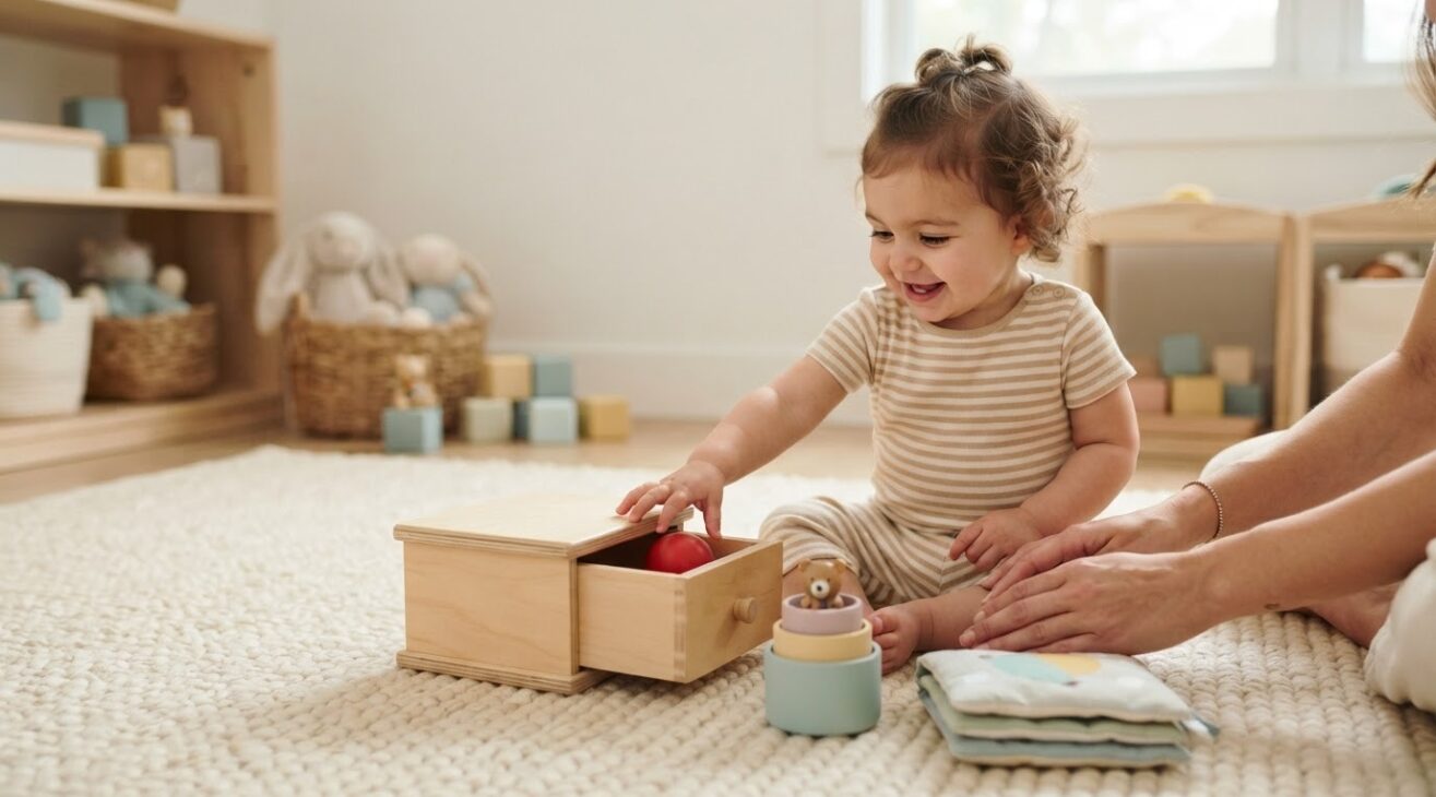 Object Permanence Activity Cards for 1-Year-Old Toddlers