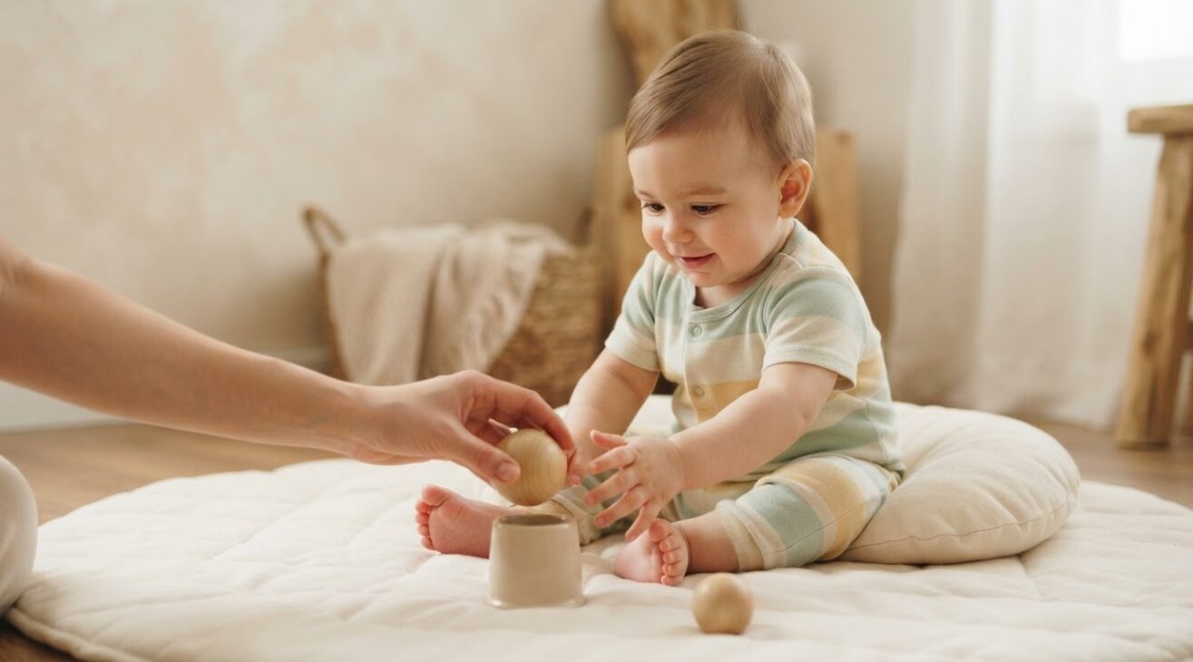 Object Permanence Activity Cards for Babies 7–9 Months