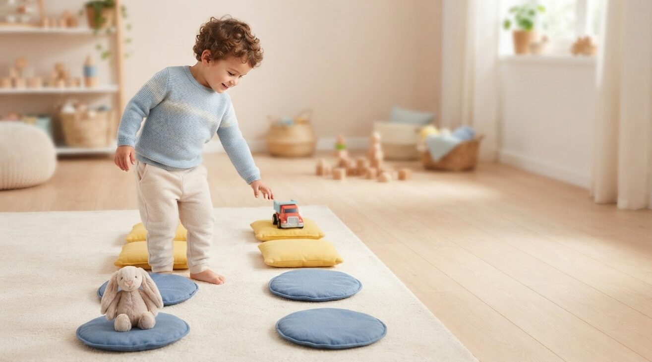 Obstacle Courses Activity Cards for 2-Year-Old Toddlers