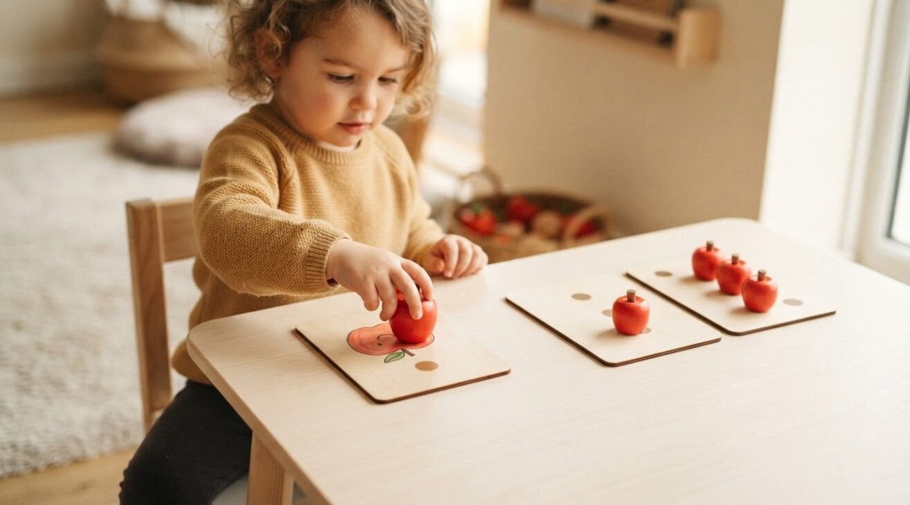 One-to-One Counting Activity Cards for 3-Year-Old Toddlers