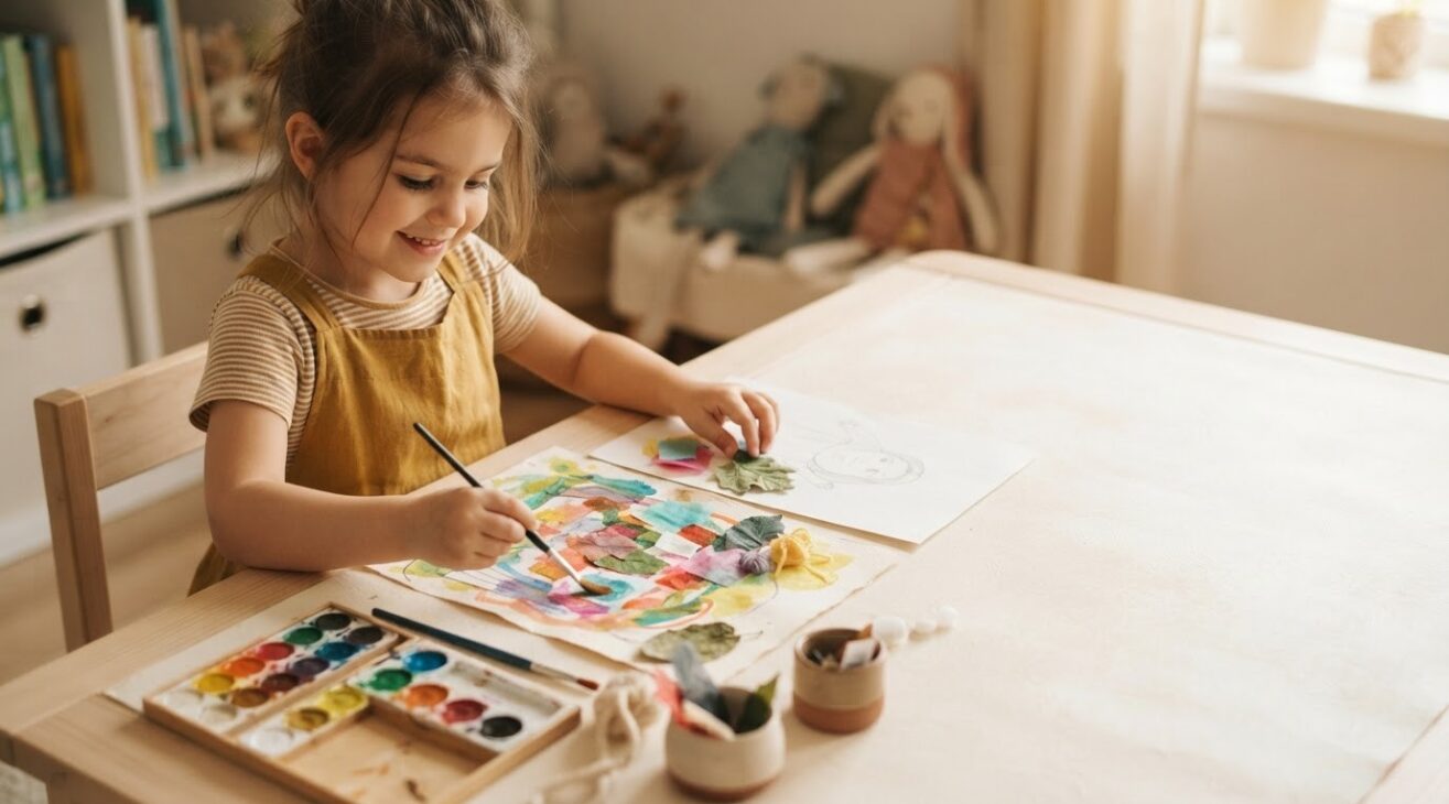 Open-Ended Art Activity Cards for 5-Year-Old Kids