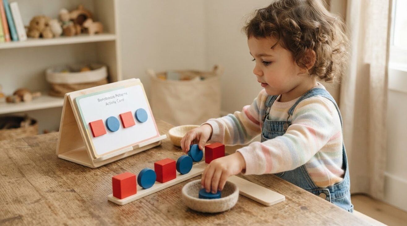 Patterns Activity Cards for 3-Year-Old Toddlers