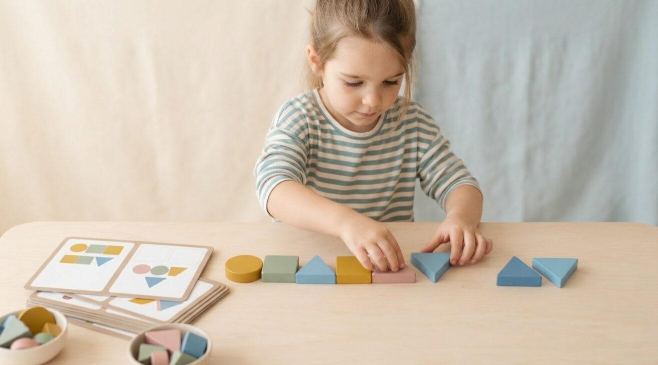 Patterns Activity Cards for 5-Year-Old Kids