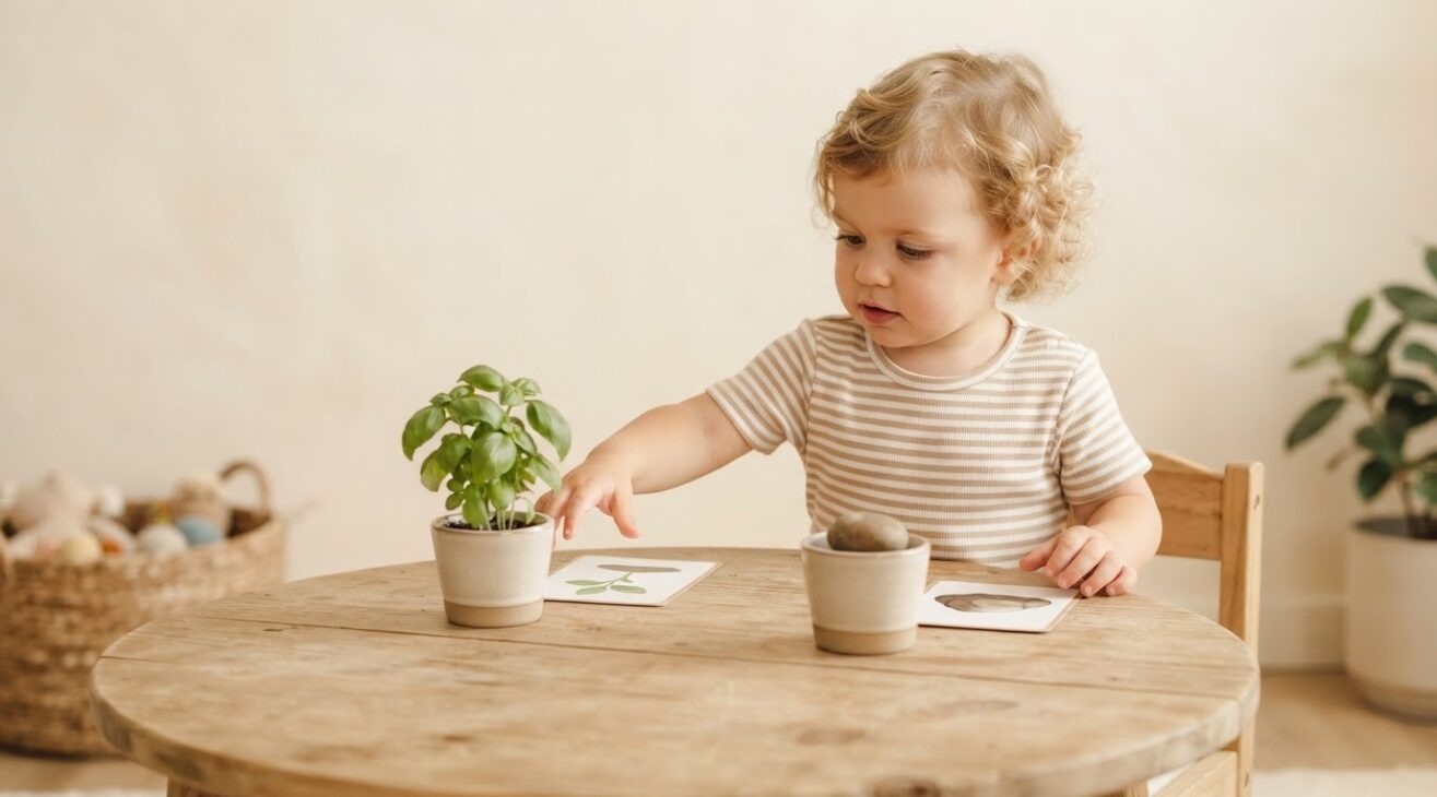 Plants & Growing Activity Cards for 2-Year-Old Toddlers