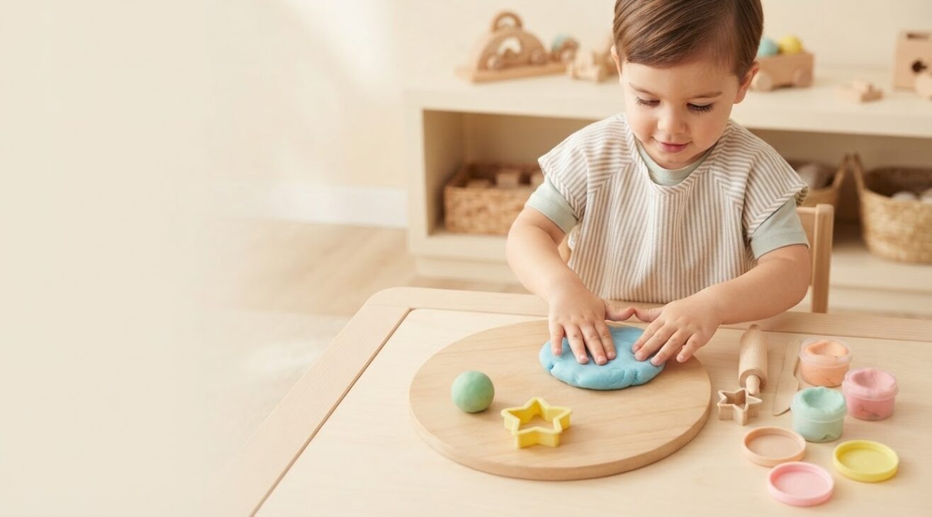Play Dough & Molding for 3-Year-Old Toddlers