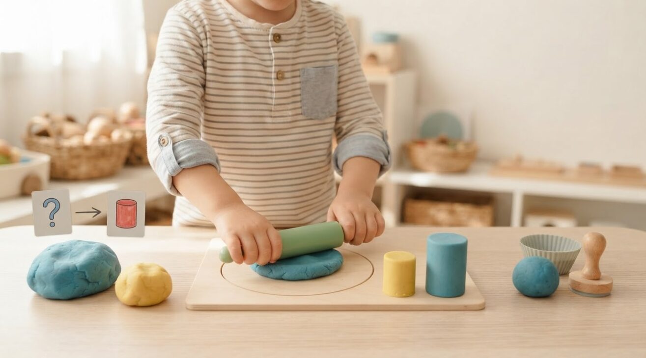 Play Dough & Molding Activity Cards for 4-Year-Old Kids
