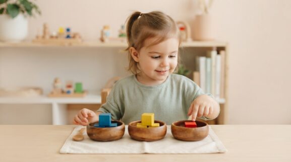 Playful Math: Comparing More / Less / Same for 3 Years learning activity for a 3-year-old