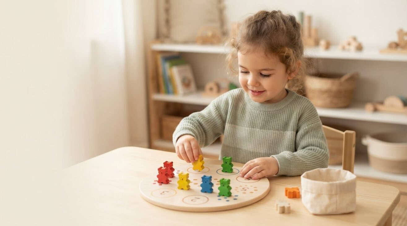 Playful Math: One-to-One Counting for 3-Year-Old Toddlers