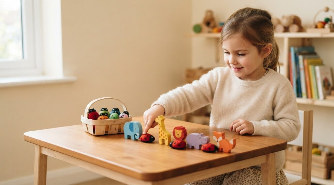 Playful Math: One-to-One Counting for 5-Year-Old Kids