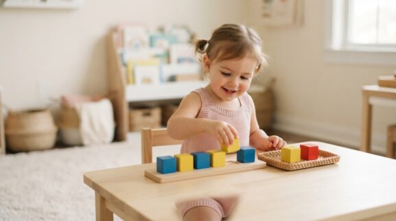 Playful Math: Patterns for 2 Years learning activity for a 2-year-old