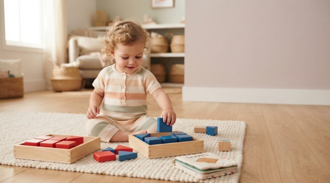 Playful Math: Sorting & Categorizing for 1-Year-Old Toddlers